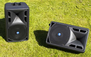 speaker stage monitor  hire at cheltenham gloucestershire big friendly audio